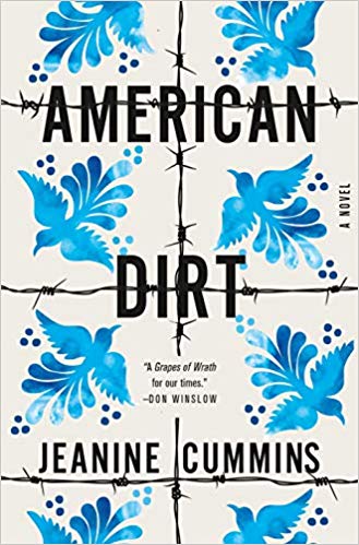 Book cover for the new release novel AMERICAN DIRT by Jeanine Cummins