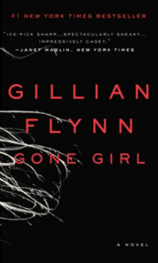 The cover for the bestselling novel GONE GIRL