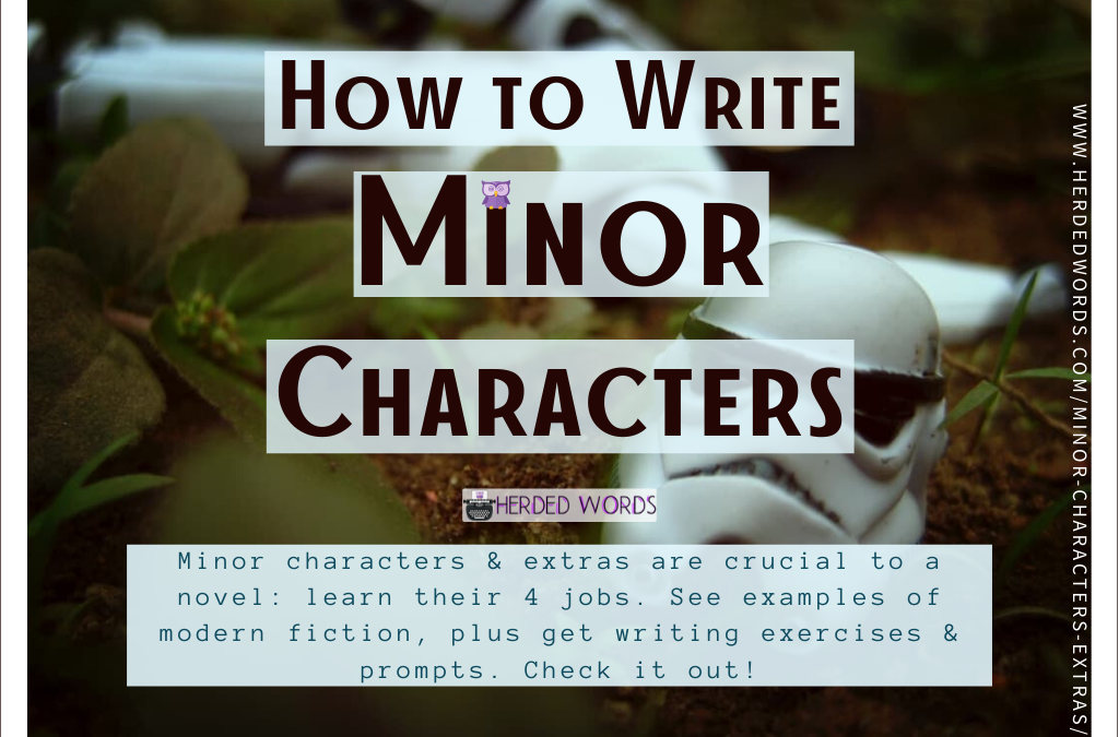 A Guide to Minor Characters & Extras in Fiction [& Their 4 Jobs]