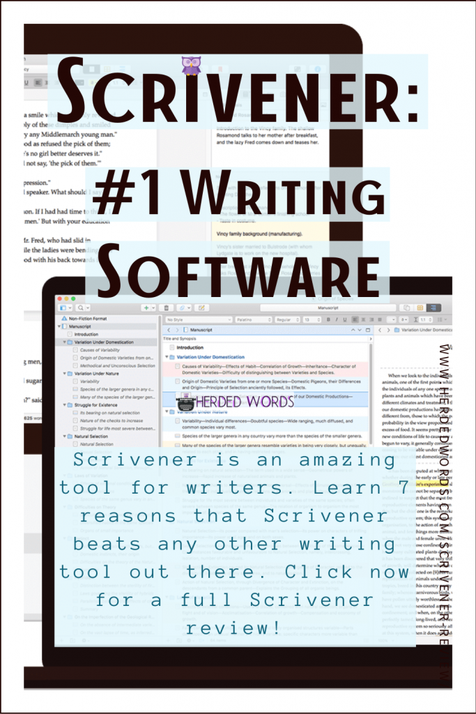 Pin This: Scrivener, the #1 Writing Software (Scrivener is an amazing tool for writers. Learn 7 reasons that Scrivener beats any other writing tool out there.)