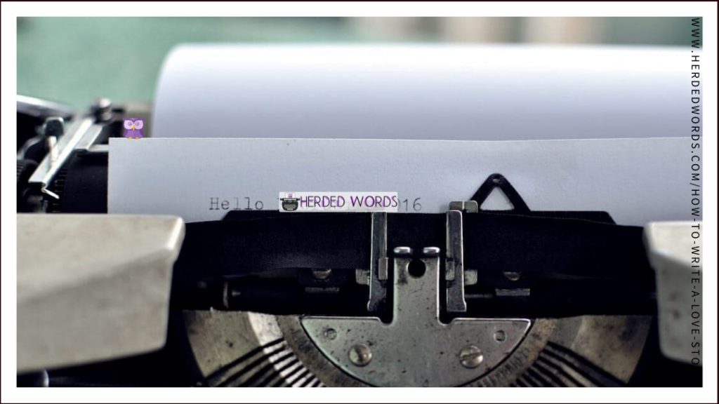 a typewriter