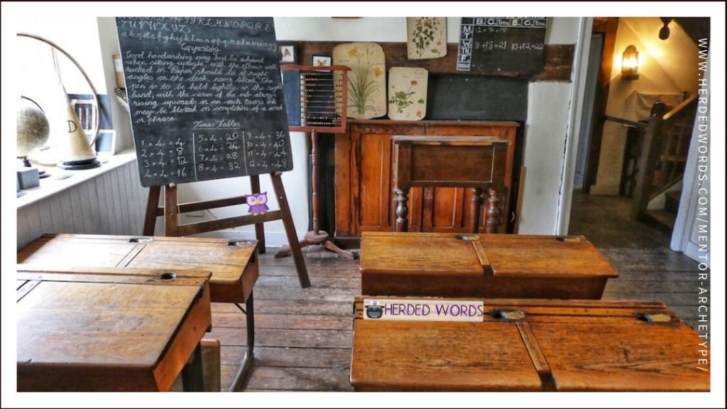 an old classroom