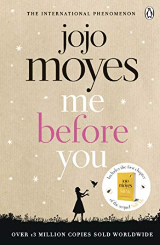 The cover for the bestselling novel ME BEFORE YOU