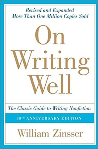 Book cover for ON WRITING WELL by William Zinsser