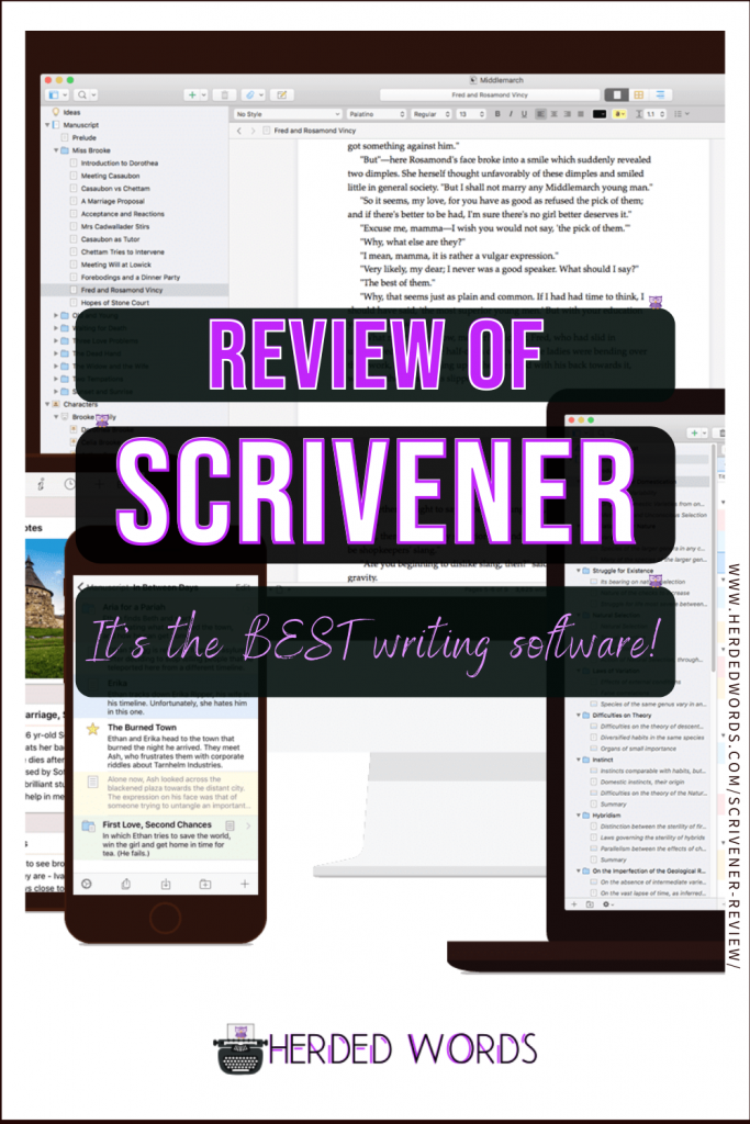 Image Link to Review of SCRIVENER