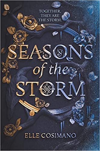 Seasons of the Storm by Elle Cosimano book cover