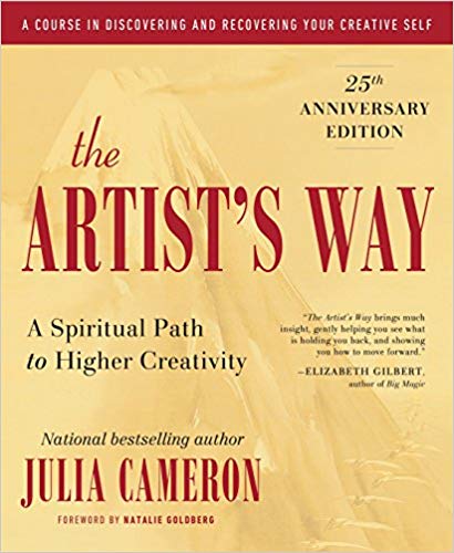 Book cover for THE ARTISTS WAY by Julia Cameron