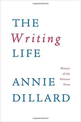 Book cover for THE WRITING LIFE by Annie Dillard