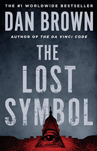 The cover for the bestselling novel THE LOST SYMBOL