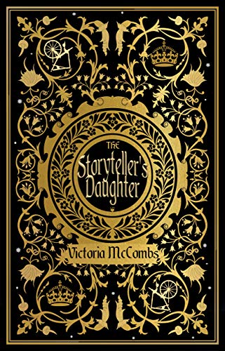 book cover for the STORYTELLER'S DAUGHTER by Victoria McCombs