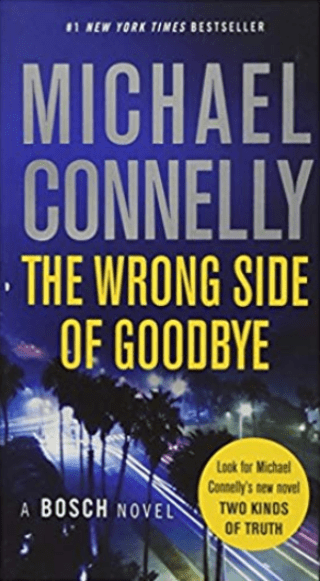 The cover for the bestselling novel THE WRONG SIDE OF GOODBYE