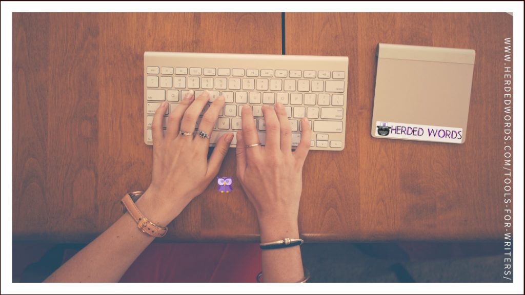 The most popular tool for writers? A keyboard!