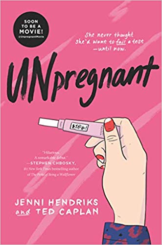 Book cover for UNPREGNANT by Jenni Hendriks and Ted Caplan