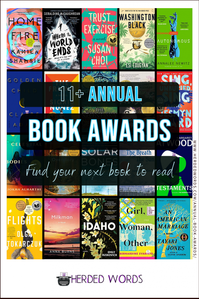 Image Link to 11+ Annual Book Awards (find your next book to read)