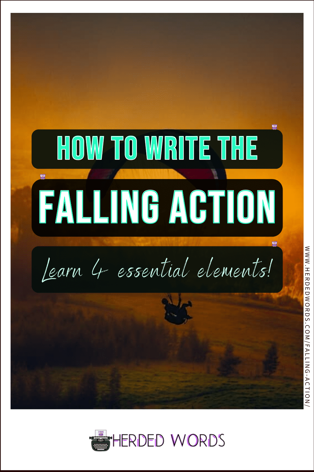 Image link to how to write the falling action (learn 6 essential elements)