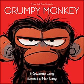 The cover of the picture book GRUMPY MONKEY