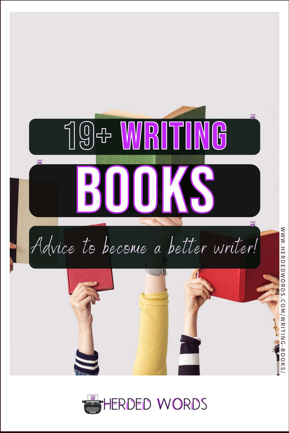 Pin This - 19+ Writing Books (advice to become a better writer)