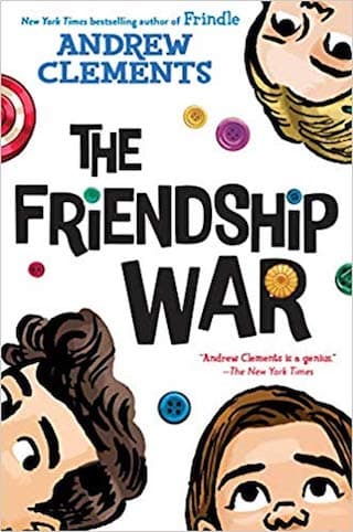 The cover of the middle-grade novel THE FRIENDSHIP WAR