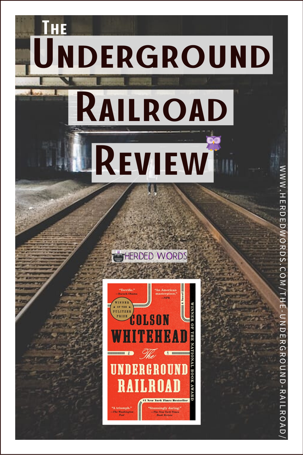 Pin This: Book Review & Analysis of THE UNDERGROUND RAILROAD