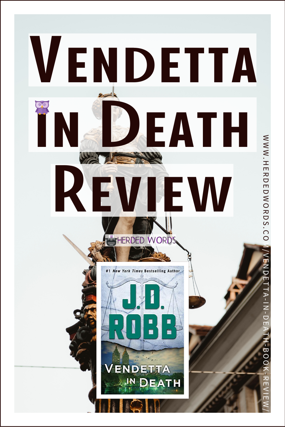 Pin This: Book Review & Analysis of VENDETTA IN DEATH