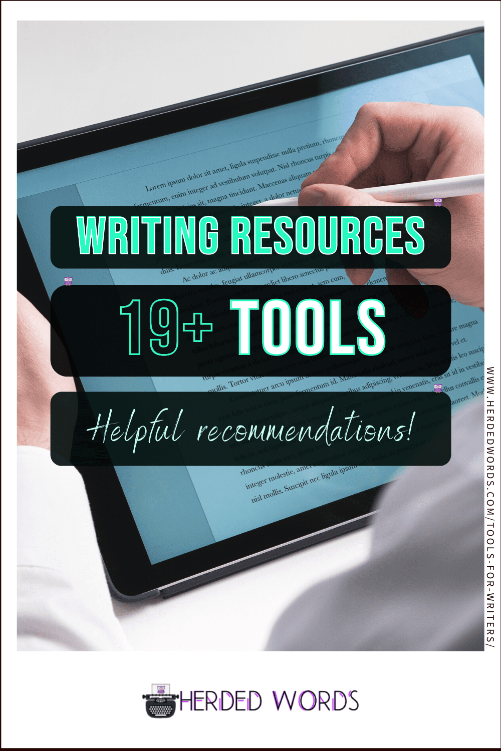 Image link to Writing Resources: 19+ Tools for Writers